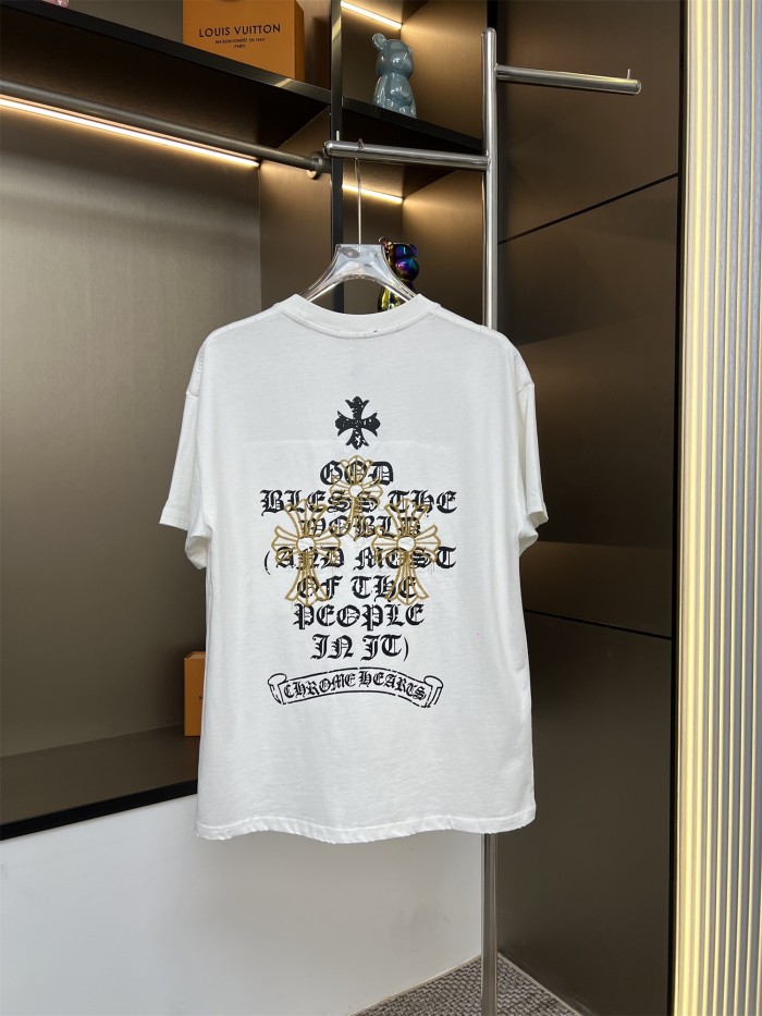 使い勝手良し 2026 クロムハーツ 新作 半袖Tシャツ スーパーコピー 2色