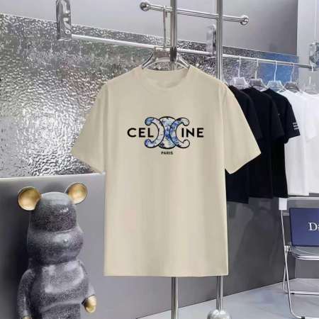 日本未入荷 2026 セリーヌ 新作 半袖Tシャツ 偽物