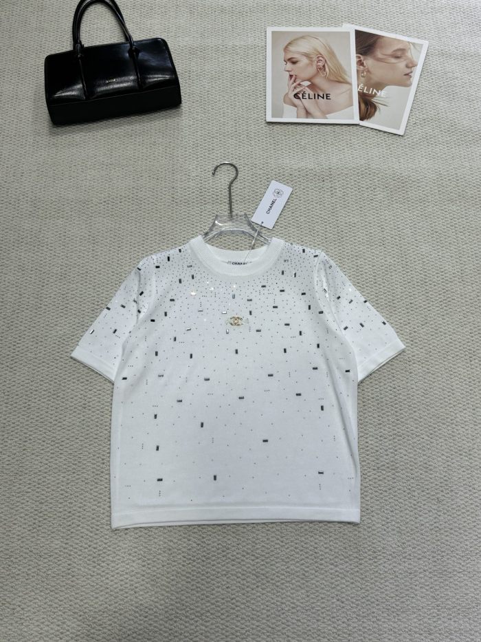 完売必至 2026 シャネル 新作 半袖Tシャツ コピー