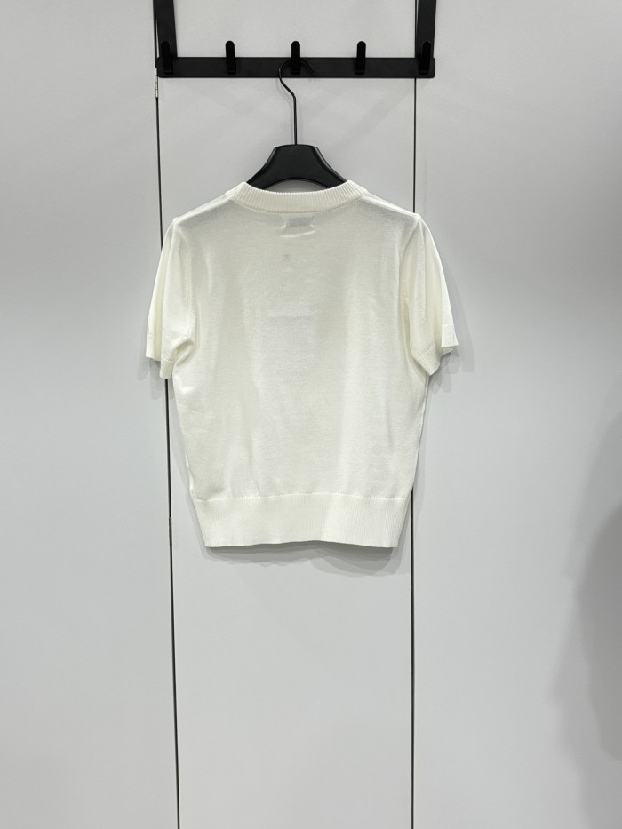 一目惚れ♪ 2026 シャネル 新作 半袖Tシャツ コピー