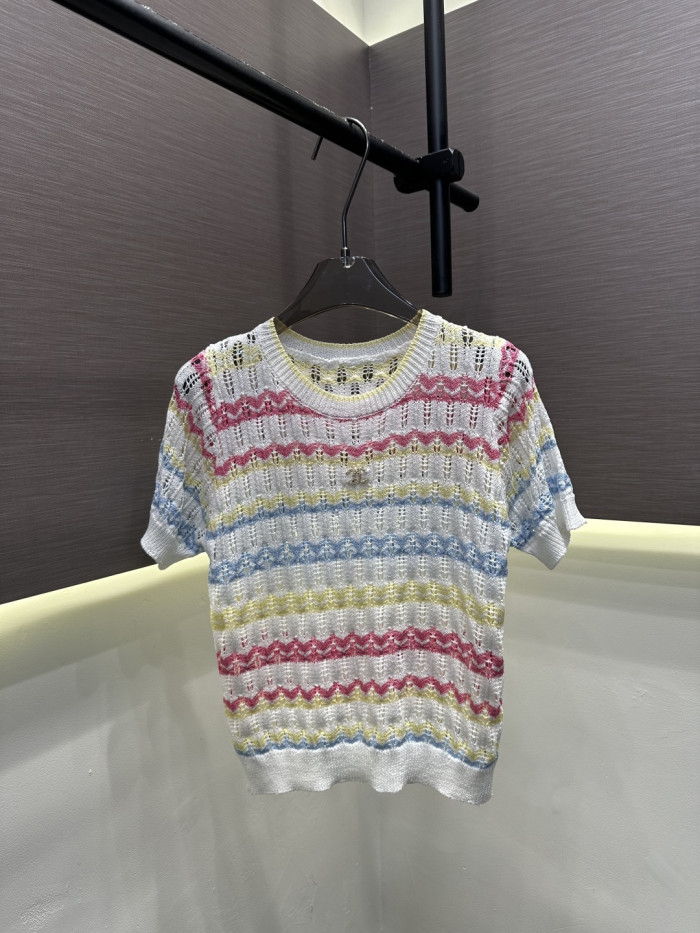 最安値挑戦 2026 シャネル 新作 半袖Tシャツ コピー