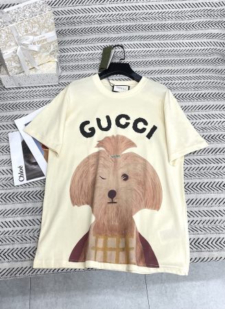 一目惚れ♪  2026 グッチ 新作 半袖Tシャツ コピー