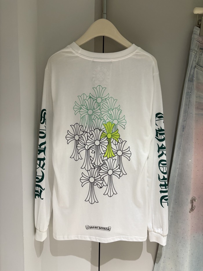 肌触り最高な 2026 クロムハーツ 新作 長袖Tシャツ コピー