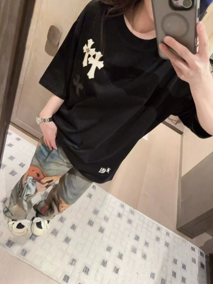 使い勝手良 2026 クロムハーツ 新作 半袖Tシャツ 偽物
