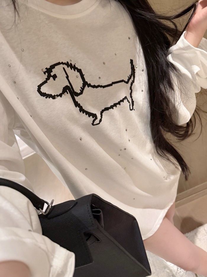 超限定♪ 2026 トム·ブラウン 新作 長袖Tシャツ 偽物