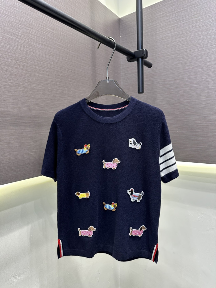 注目度抜群！2026 トム·ブラウン 新作 半袖Tシャツ コピー 4色