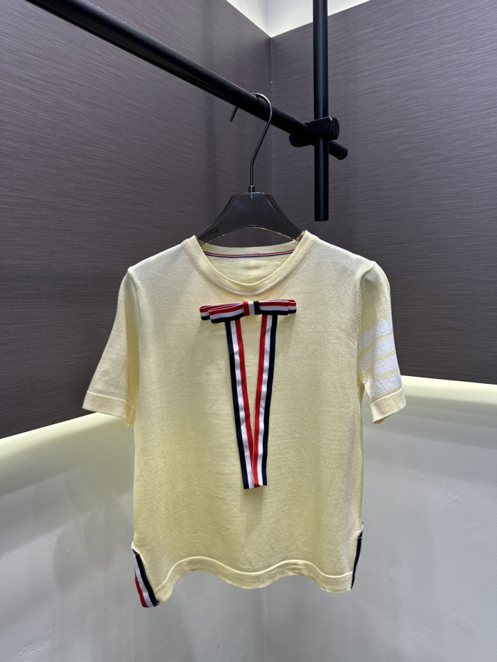 絶対欲しい！2026 トム·ブラウン 新作 半袖Tシャツ コピー 5色