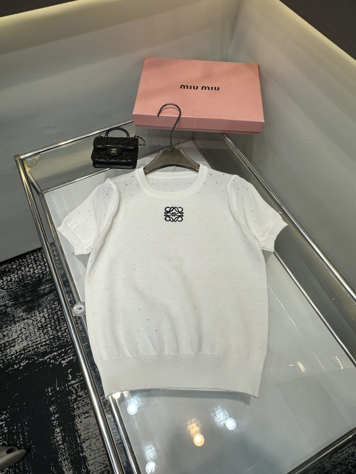 【大特価】 2026 ロエベ 新作 半袖Tシャツ 偽物  3色