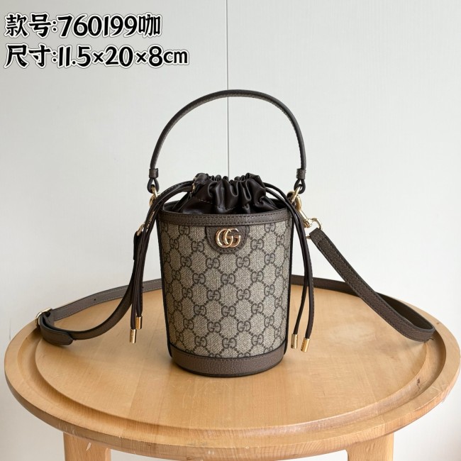 定番人気！グッチ レディース バケツバッグ コピー 760199