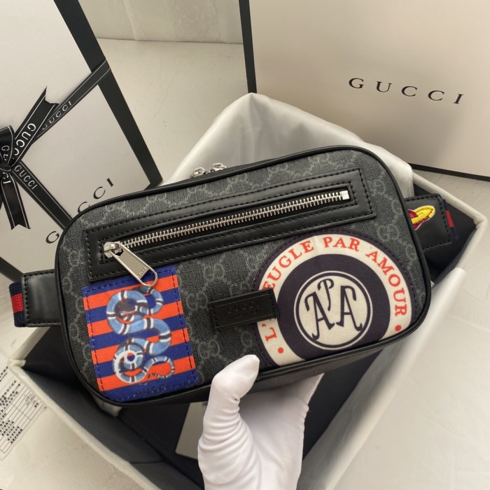 【即発】★ グッチ ウエストポーチ▪ボディバッグ 偽物