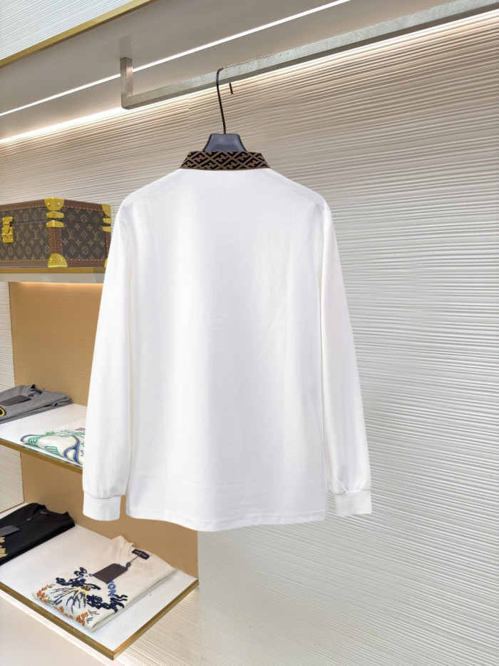 おすすめ 2027 フェンディ 新作 長袖Tシャツ コピー