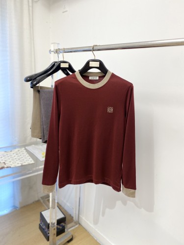 送料込  2027 ロエベ 新作 長袖Tシャツ スーパーコピー