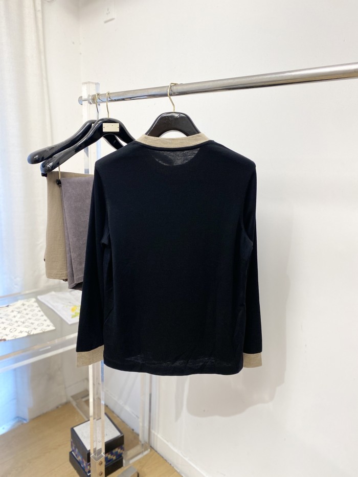 お洒落  2027 ロエベ 新作 長袖Tシャツ コピー