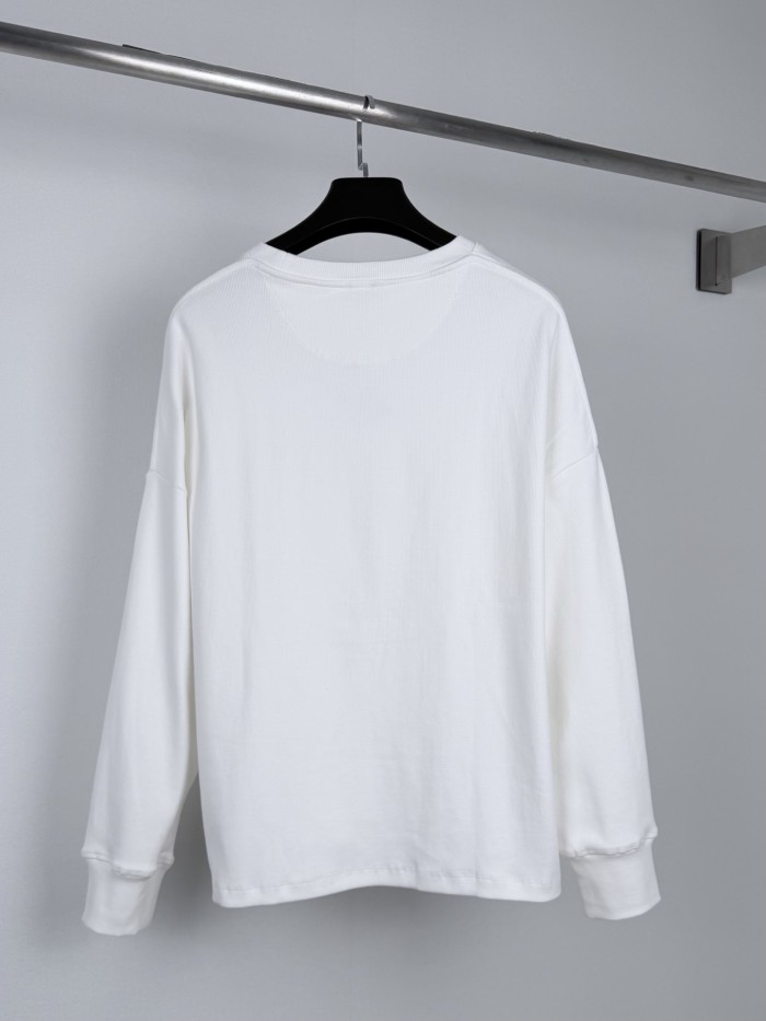 超希少！ 2027 ロエベ 新作 長袖Tシャツ 偽物