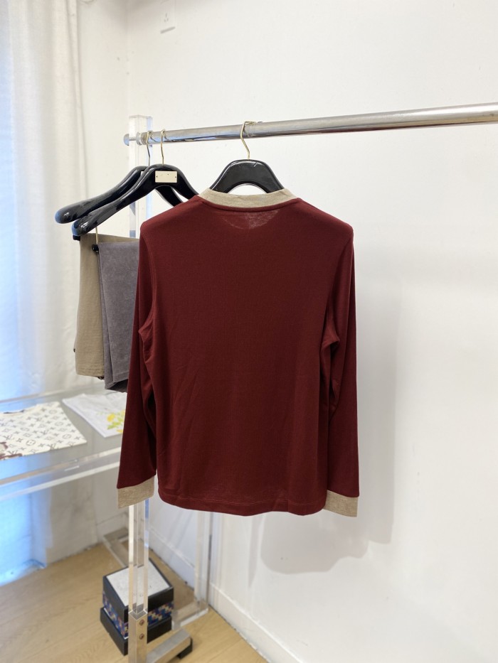 送料込  2027 ロエベ 新作 長袖Tシャツ スーパーコピー