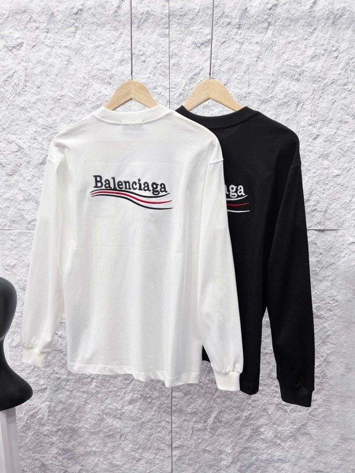 おすすめ  2027 バレンシアガ 新作 長袖Tシャツ 偽物