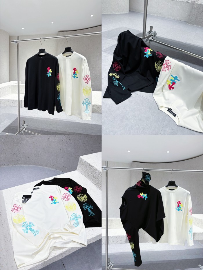 絶対欲しい！ 2027 クロムハーツ 新作 長袖Tシャツ コピー 2色