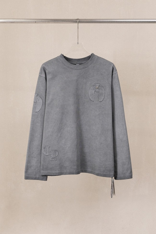 完売必至  2027 クロムハーツ 新作 長袖Tシャツ 偽物