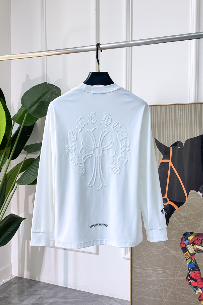 高品質♪♪♪  2027 クロムハーツ 新作 長袖Tシャツ コピー 2色