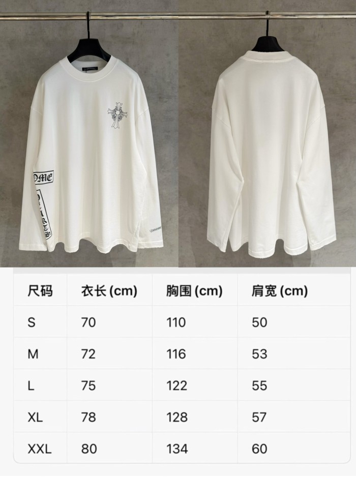 すぐ届く 2027 クロムハーツ 新作 長袖Tシャツ 偽物
