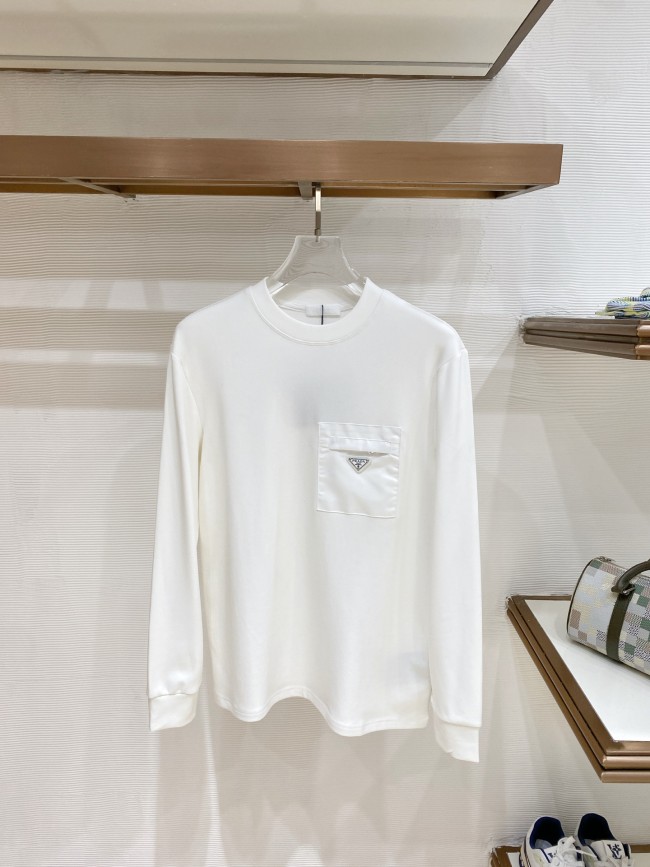 世界中で大人気♪ 2027 プラダ 新作 長袖Tシャツ スーパーコピー