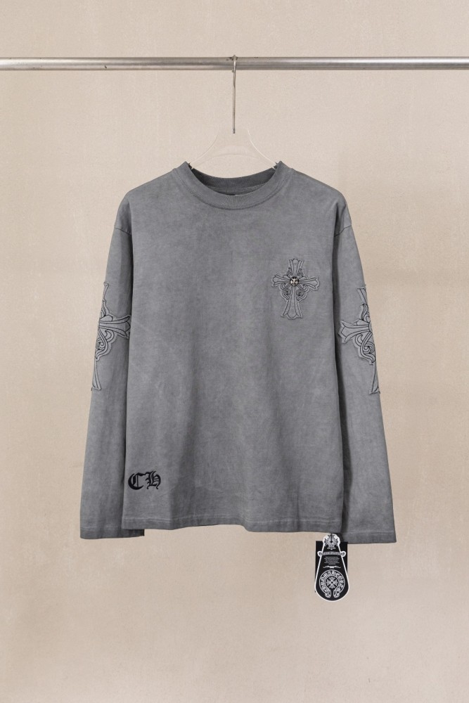 おすすめ  2027 クロムハーツ 新作 長袖Tシャツ コピー