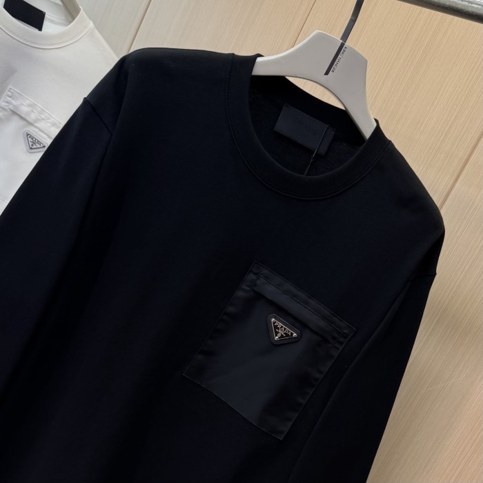 注目アイテム♡ 2027 プラダ 新作 長袖Tシャツ スーパーコピー 2色
