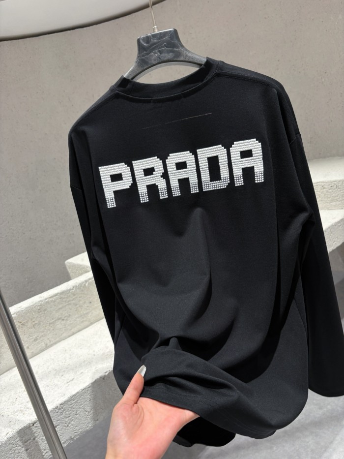 ☆超人気☆ 2027 プラダ 新作 長袖Tシャツ コピー 2色