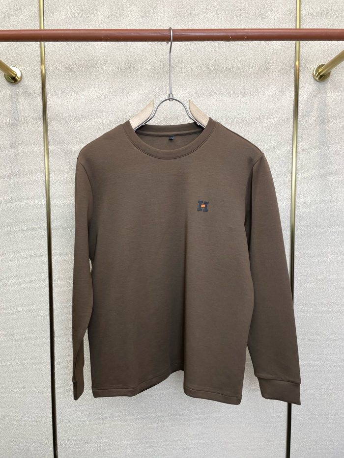 完売必至  2027 エルメス 新作 長袖Tシャツ コピー  3色