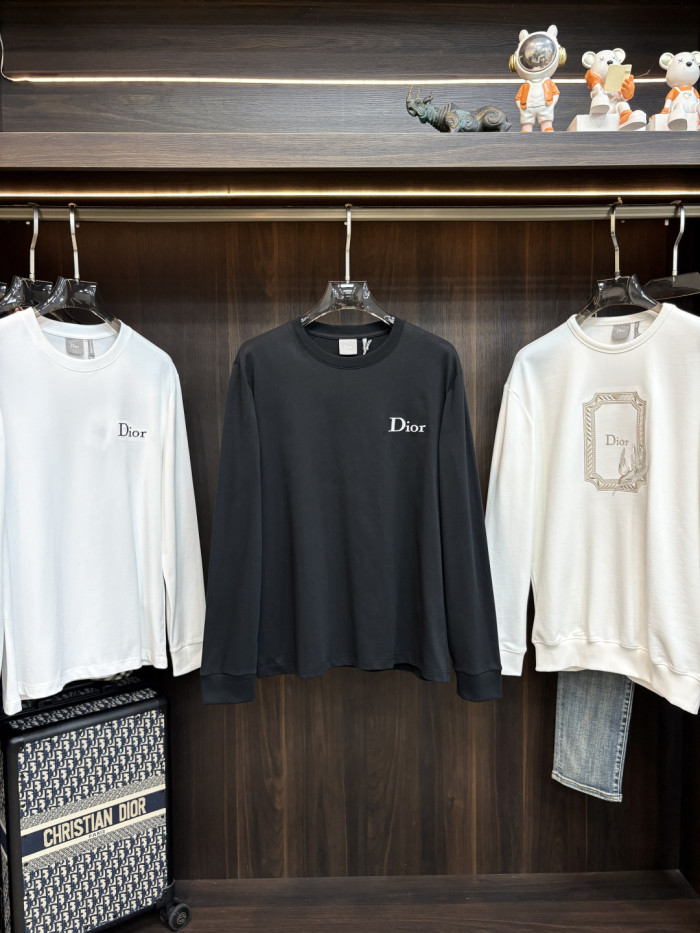 定番人気！2027 ディオール 新作 長袖Tシャツ 偽物