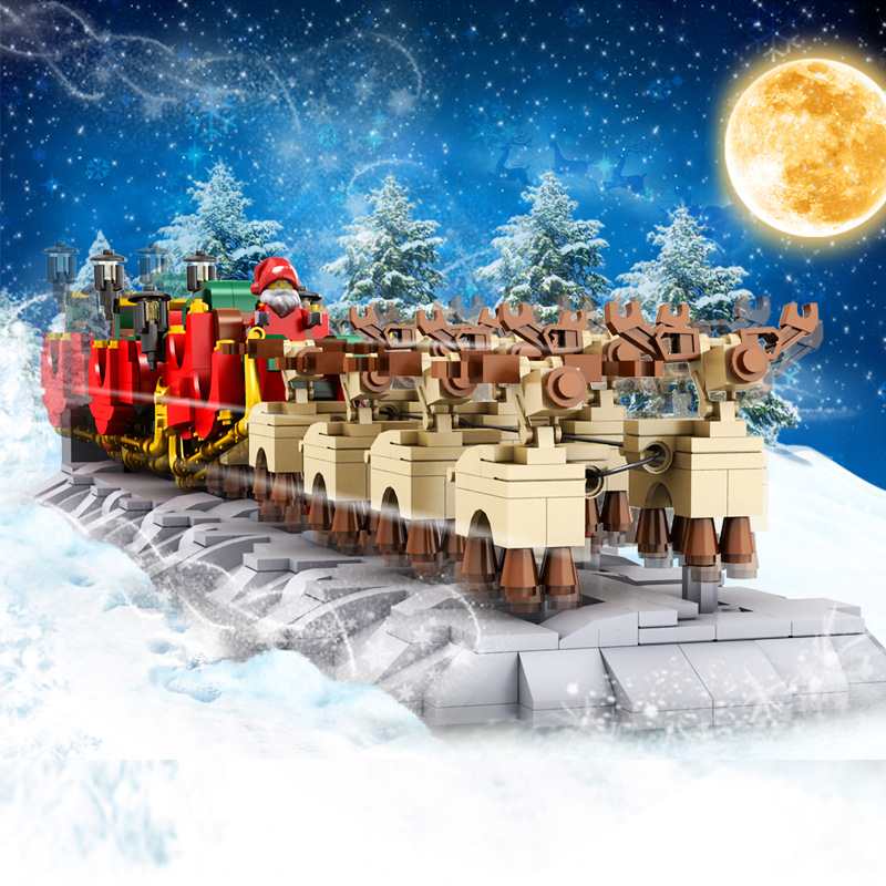 Mould King 10015 Christmas Santa Sleigh
