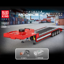 Mould King 19005T Trailer-Compatible with Tractor Truck