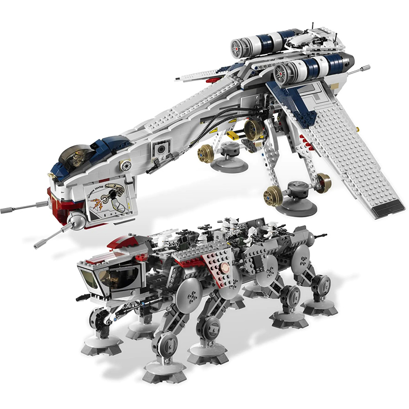 Republic Dropship with AT-OT Walker