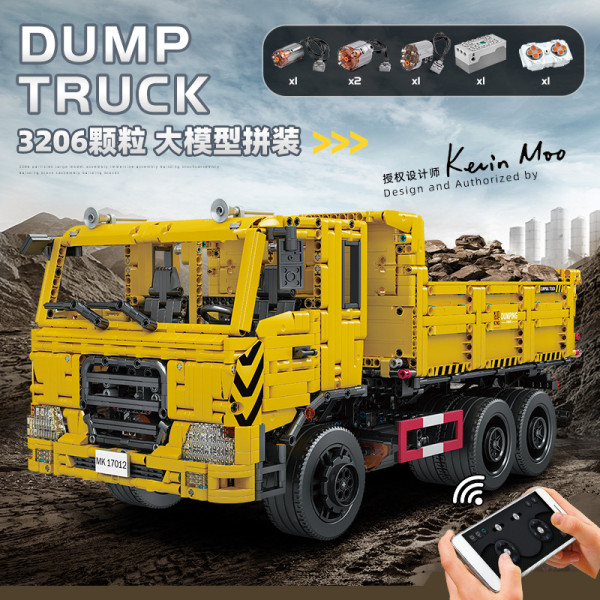 Mould King 17012 Three Way Dump Truck