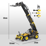 Mould King 19009 Pneumatic Telescopic Forklift