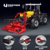 Mould King 17019 Tractor Fastrac 4000er series with RC