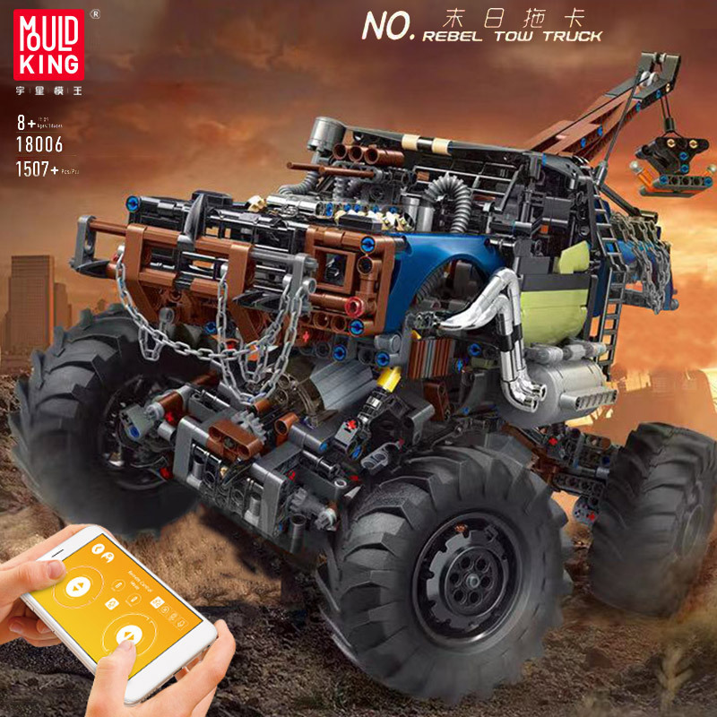 Mould King 18006 Rebel Tow Truck