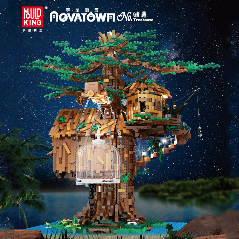 Mould King 16033 Tree House