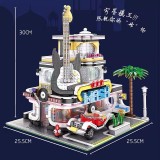 Mould King 16002 The Car Wash Shop