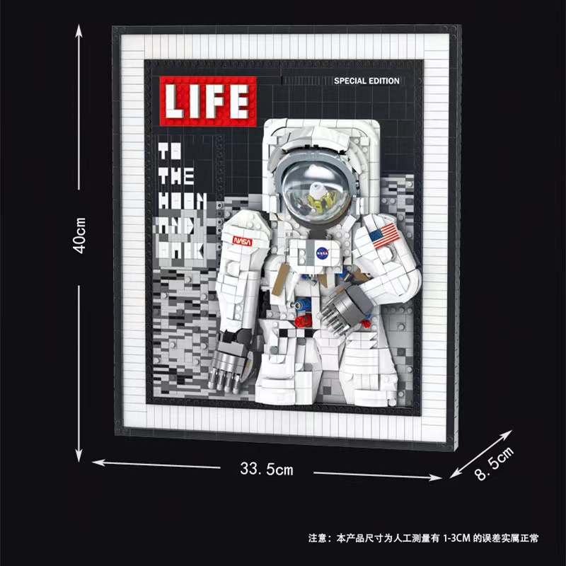 Mork 031005 Astronaut photo frame