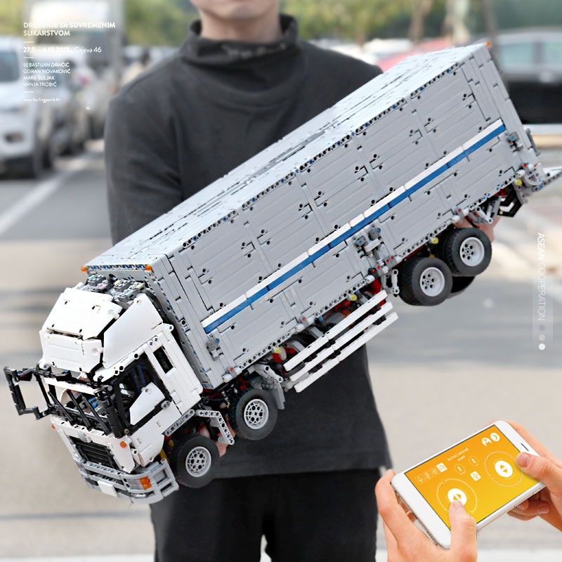 Mould King 13139 Wing Body Truck