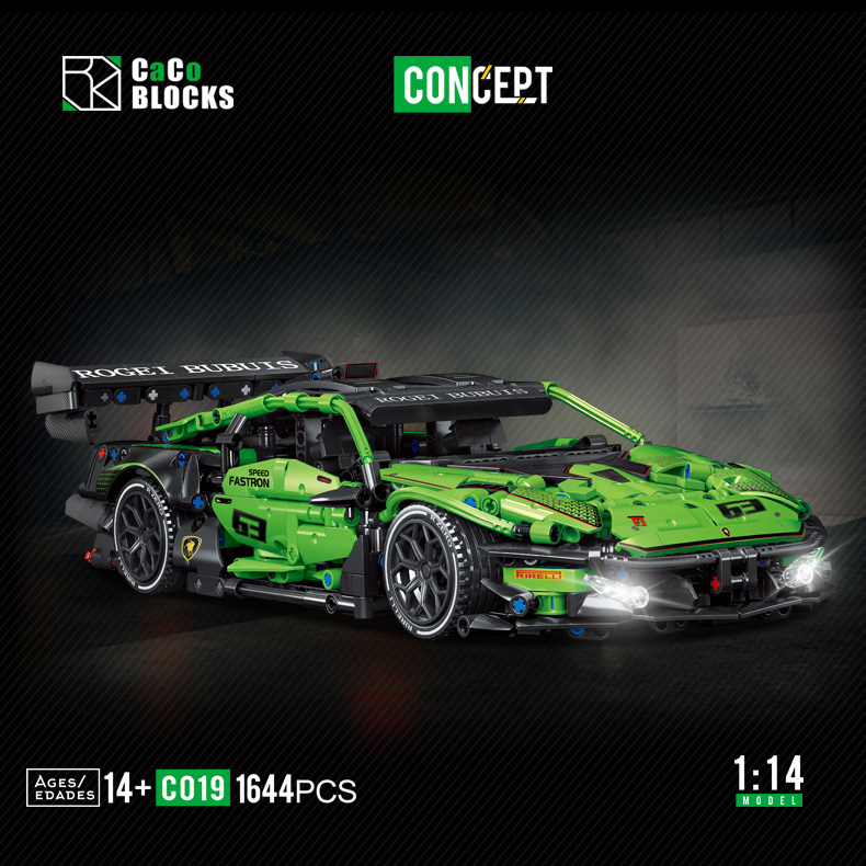 Caco C019 Lamborghini racing car