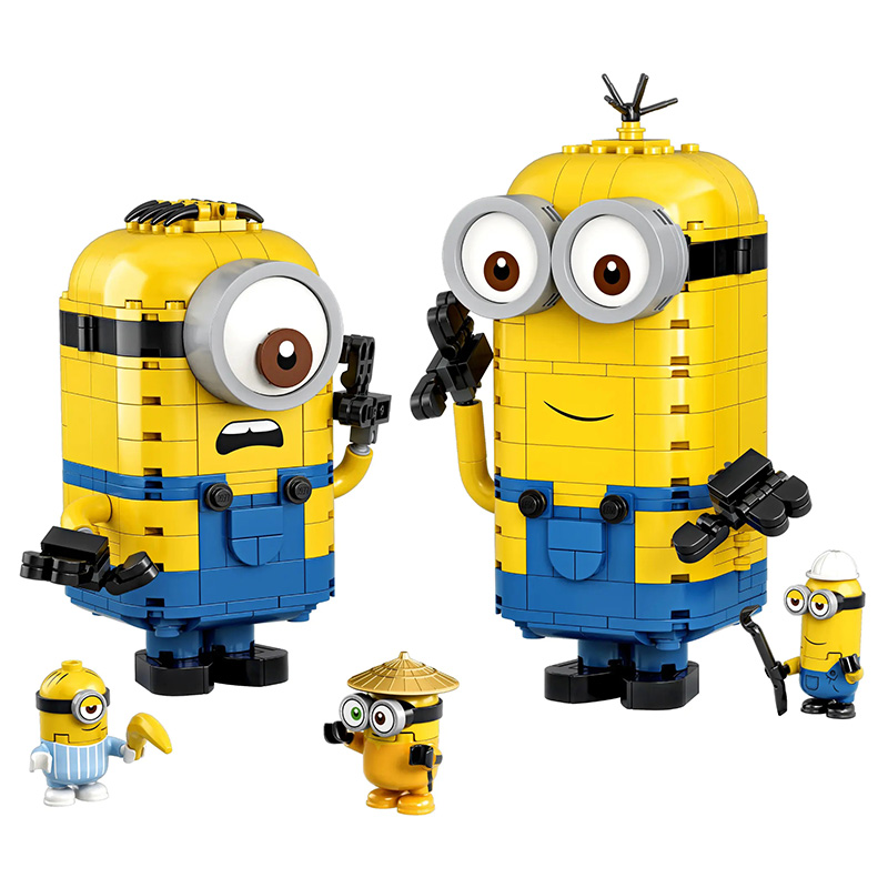 Brick-built Minions and their Lair