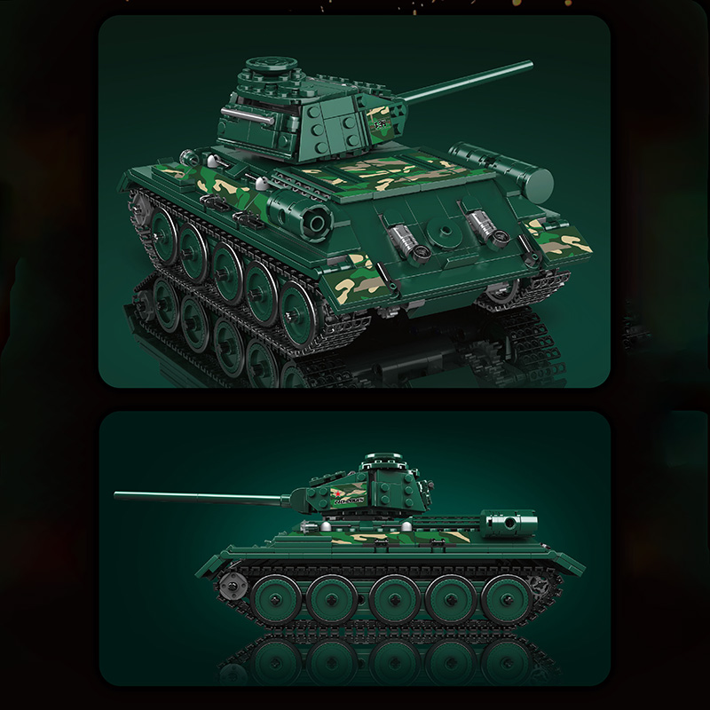 Mould King 20015 T-34 Medium Tank