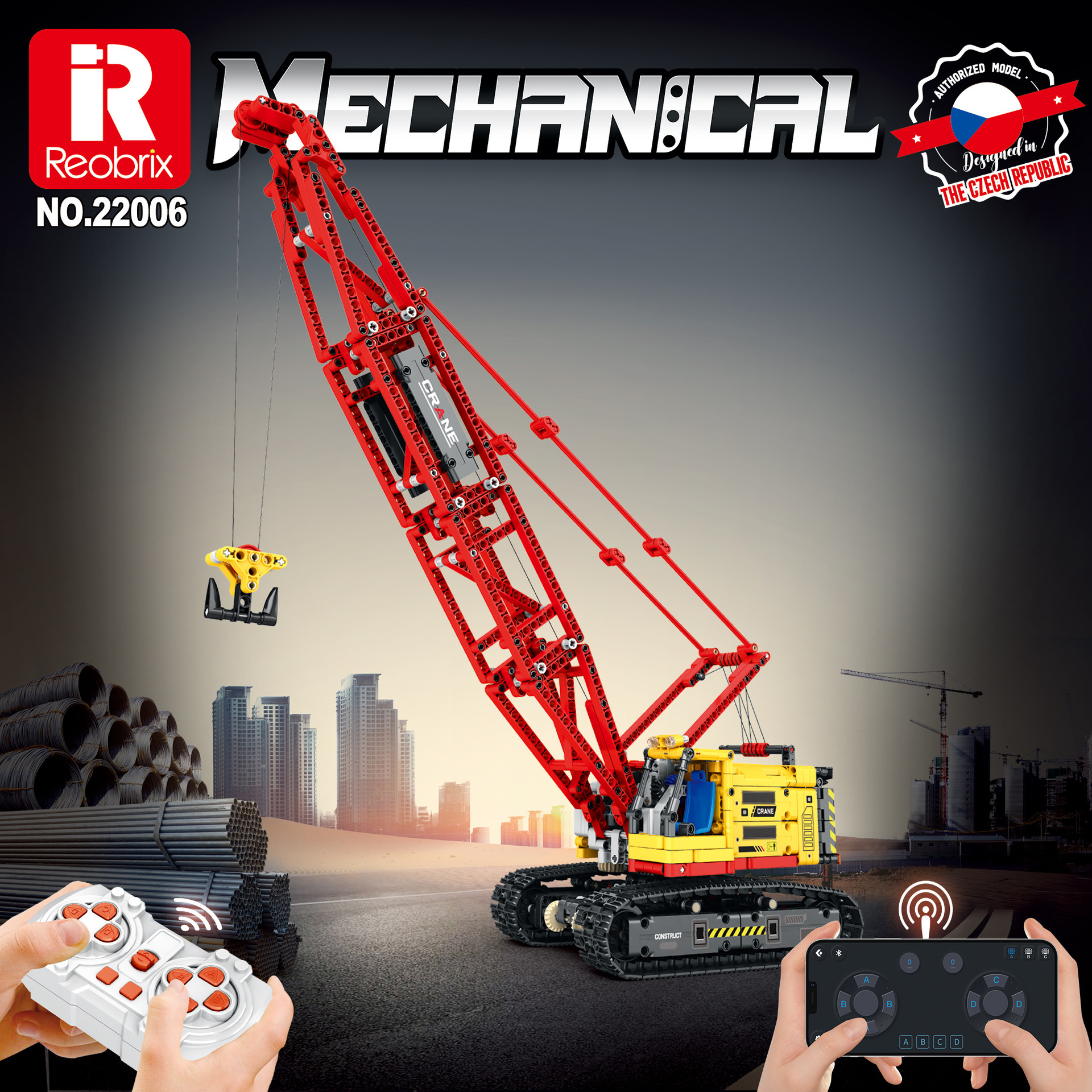 Reobrix 22006 Crawler Crane