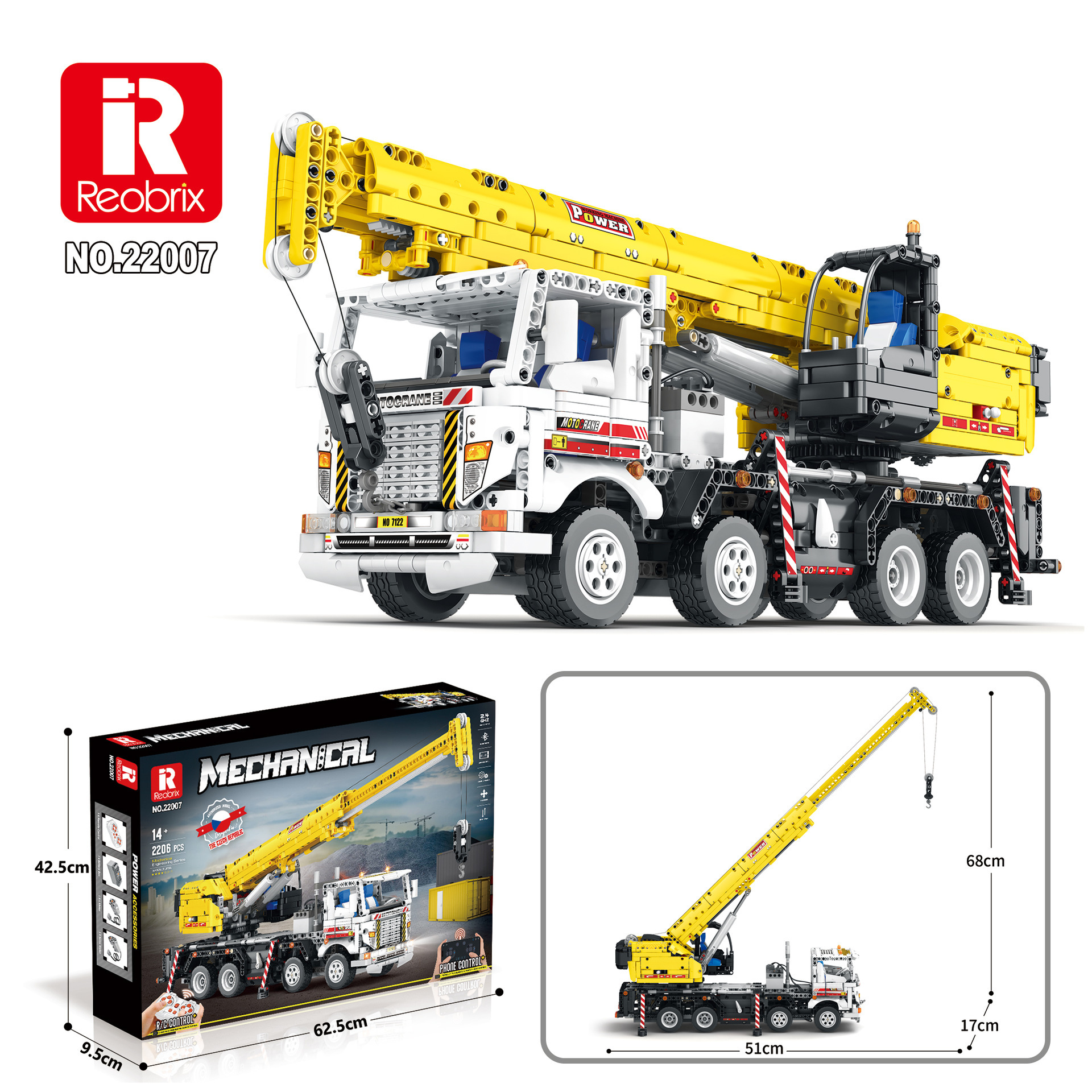 Reobrix 22007 Multiple Function Autocrane
