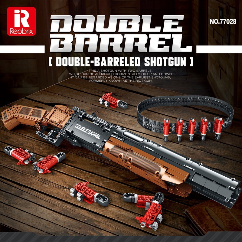 Reobrix 77028 Double-barreled Shotgun