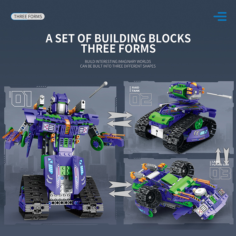 Reobrix 33001 Transforming Robot