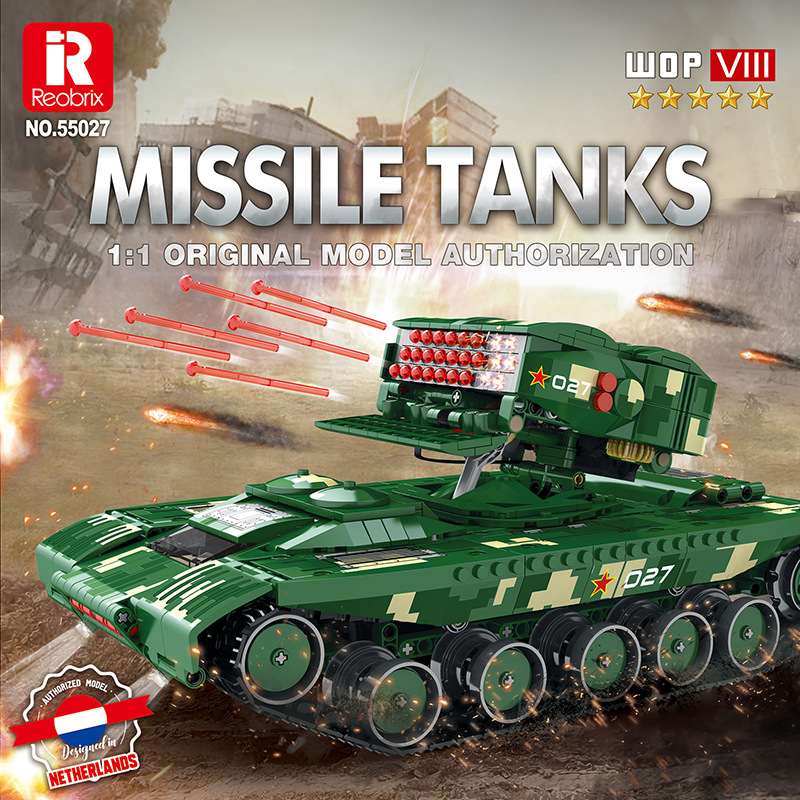 Reobrix 55027 Missile Tanks