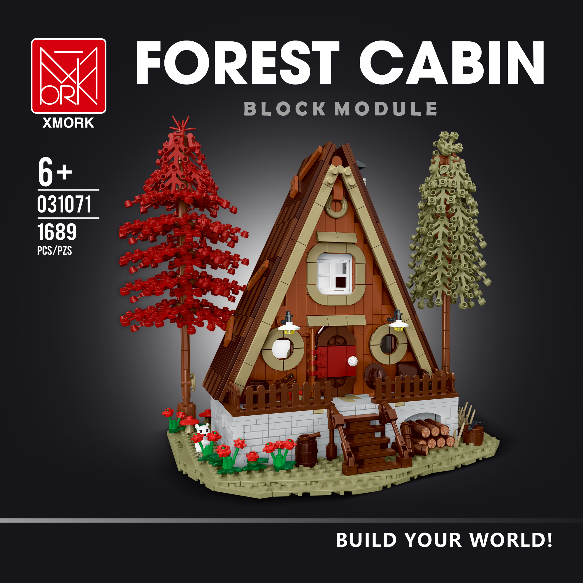 Mork 031071 Forest Cabin